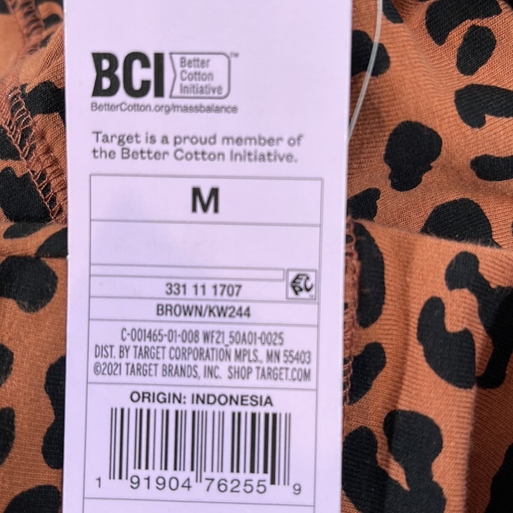 WILD FABLE Women's High-Waisted Animal Print Classic Leggings Size Medium - Picture 6 of 8